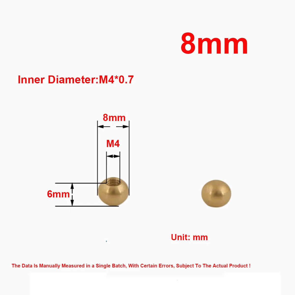 

Декоративные гайки из латуни M6M8M10M12