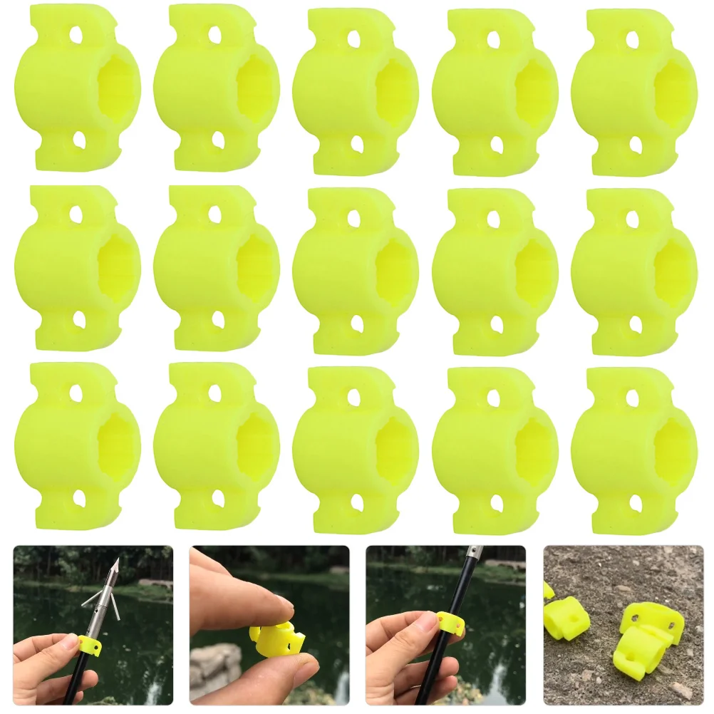 

Безопасные слайды со стрелками для лука: 15 шт. скользящих блоков, прочный полезный блок для скольжения