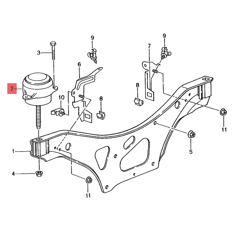 Опоры двигателя для Porsche 911 996 3.43.6 Carrera 99337504906 993 375 049 06 (art.: 3920d4e1ad982) - 3920d4e1ad982