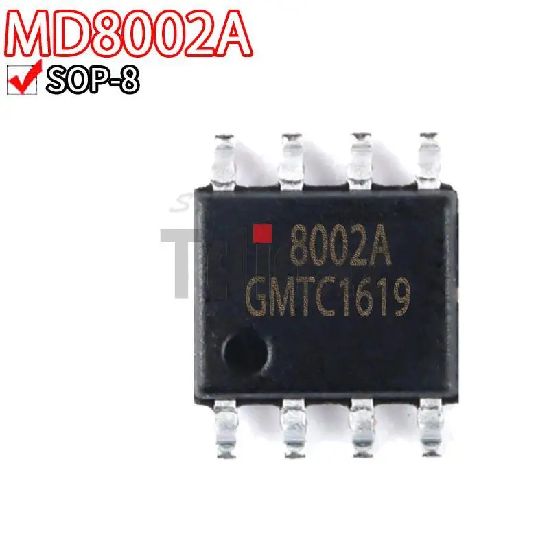 10 шт. MD8002A SOP8 MD8002 SOP 8002A SMD SOP-8 8002 CKE8002B NS8002