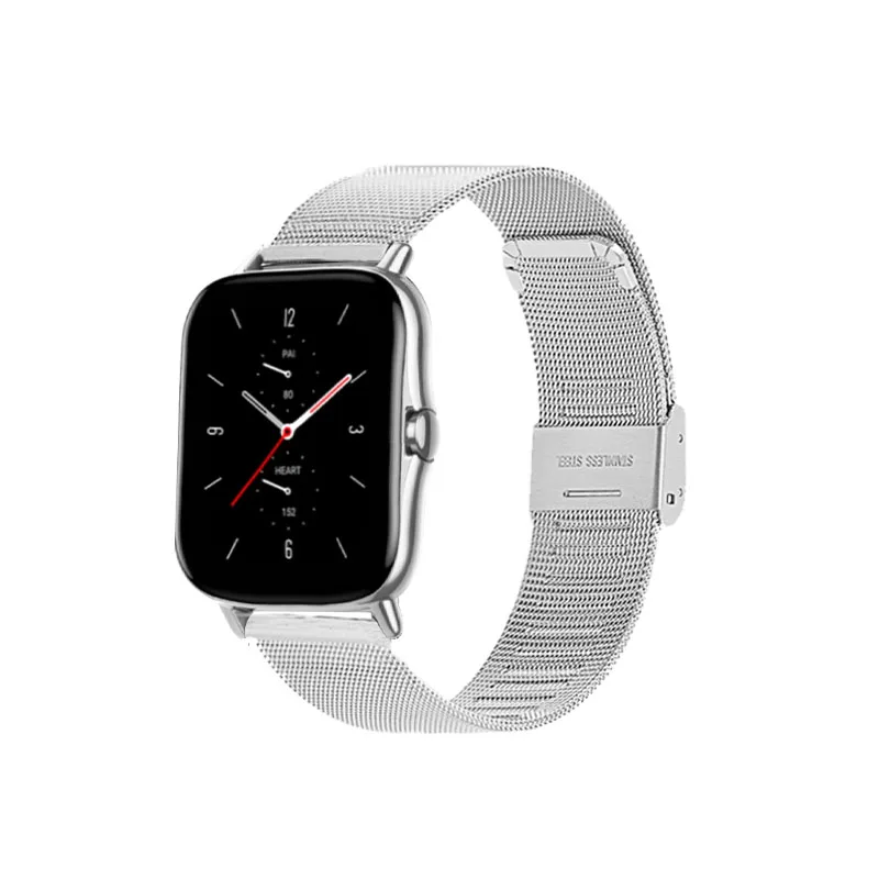 Ремешок Миланская петля correa 20 мм/22 мм для Amazfit GTS 2e/4/2/3/GTS2 Mini/GTR 47 мм/GTR2/4/3/Pro/stratos