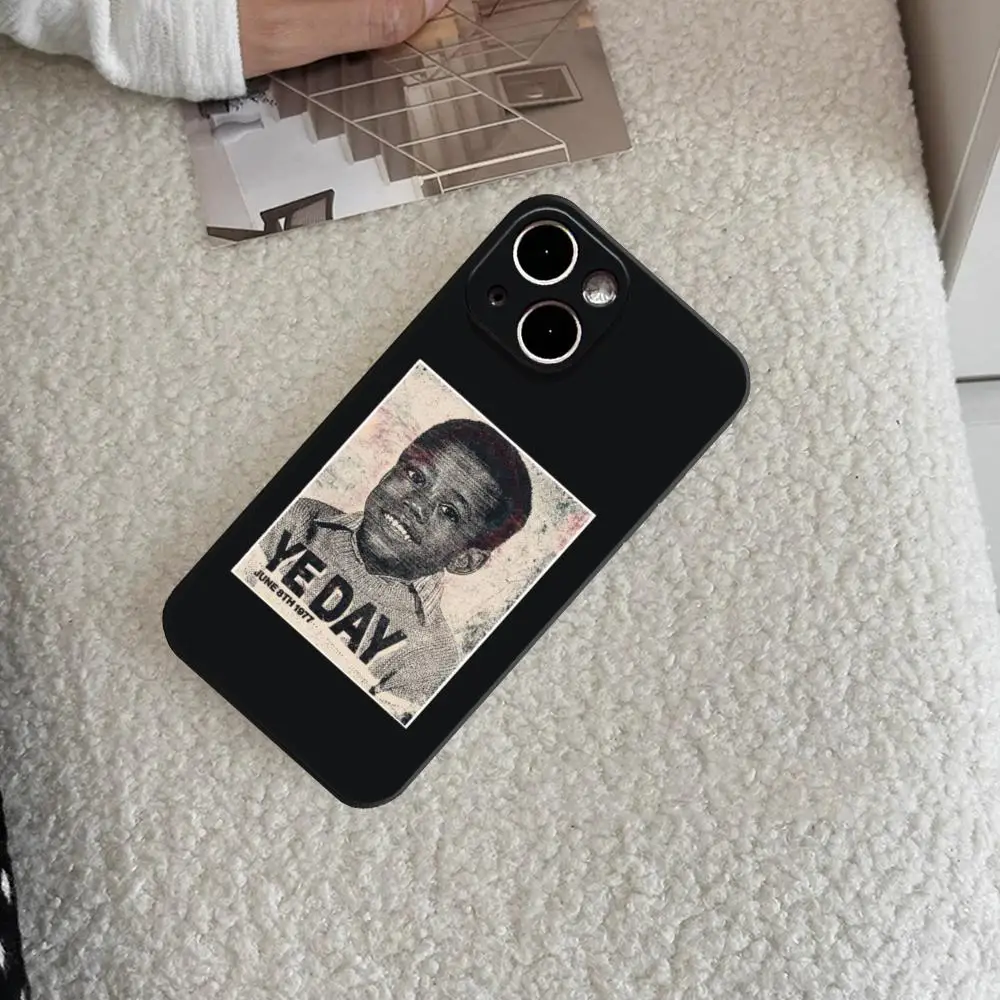 Фото Чехол для телефона Singer K-Kanye W-West D-Donda для iPhone 17 Air 16 15 14 Plus 13 12 11 Pro Max 16e, противоударный, прозрачный, HD, с прозрачной задней панелью №4