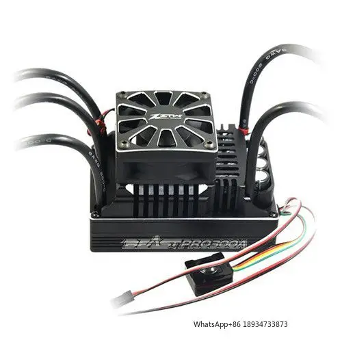 ZTW Beast Pro 300A Водонепроницаемый ESC 6-12S Lipo с двойным вентилятором для 1/5 багги