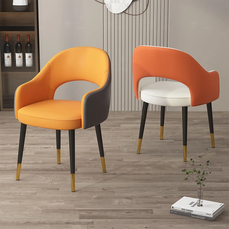 

Кресло в скандинавском стиле, эргономичное кресло для кухни, гостиной, обеденные стулья, современная мебель для ресторана, Cadeira, домашняя мебель MR50DC