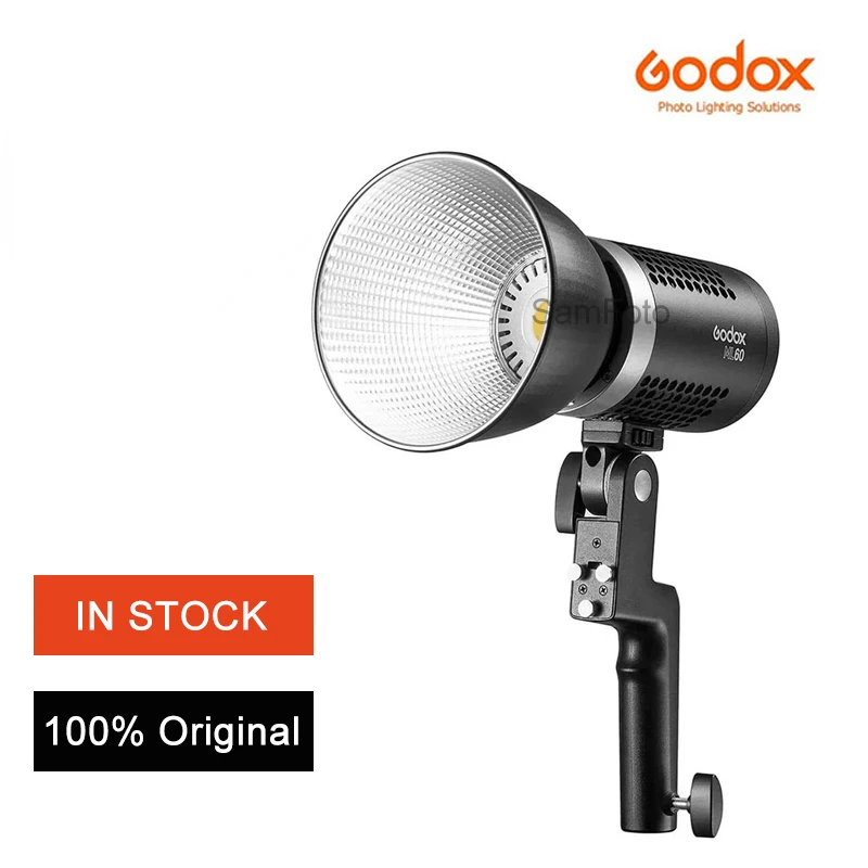 

Godox ML60 60W ML 60 LED Light Silent Mode Brightness Support Li-ion with AC Power Outdoor LED Light vs Godox SL100D AD100pro