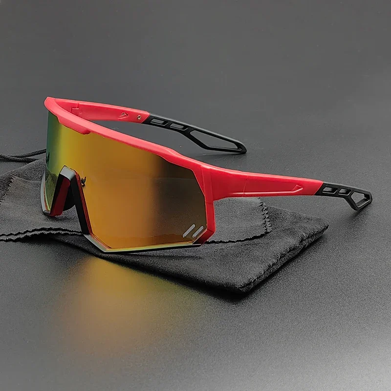 2024 поляризованные велосипедные очки спортивные для бега и рыбалки мужские