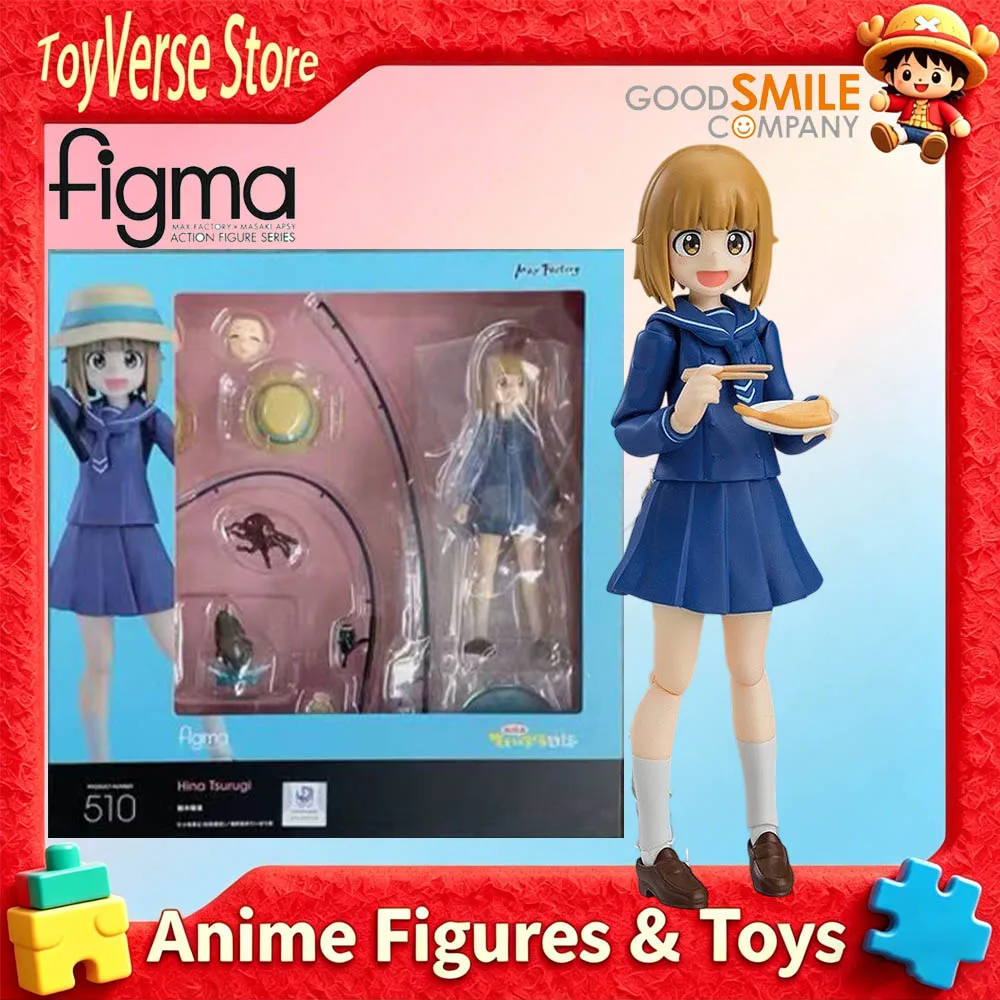 Фото Абсолютно новая оригинальная фигурка GOOD SMILE Figma Хираги Хината из серии «Дневник наших дней на береговой линии» в наличии, модель в подарок №1