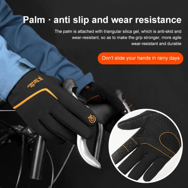 

Men Cycling Gloves Full Finger Touch Screen Breathable Non-slip MTB Road Bike Gloves Men Women Outdoor Running Bicycle Gloves