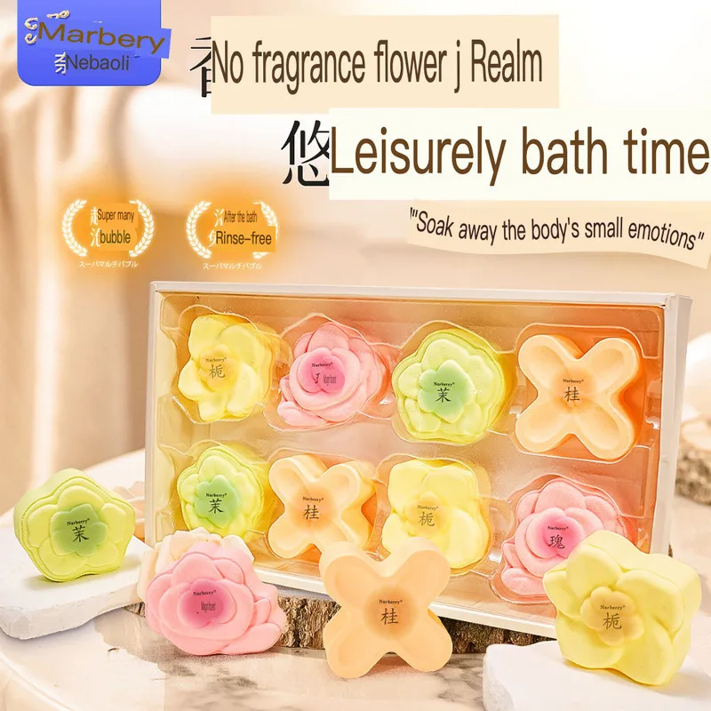 Фото Narberry Bath Balls, цветочные пузырьковые шарики для ванны, широкое разнообразие пузырьковых шариков для ванны, шарики для ванны №2