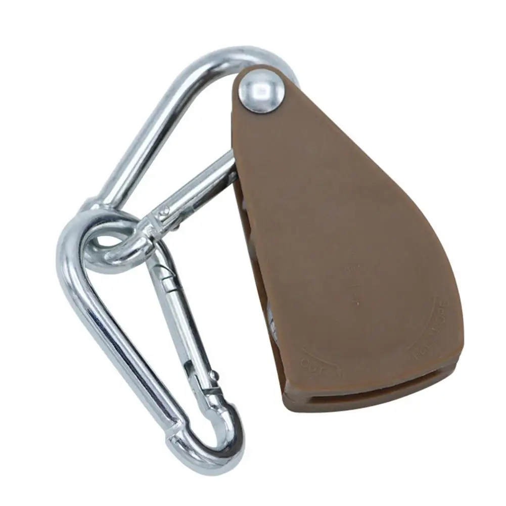 

Portable Lifting Pulley Outdoor Pulley Adjuster Tent Fixer Tent Lifting Rope Sturdy Pulley Adjuster Camping Supplies