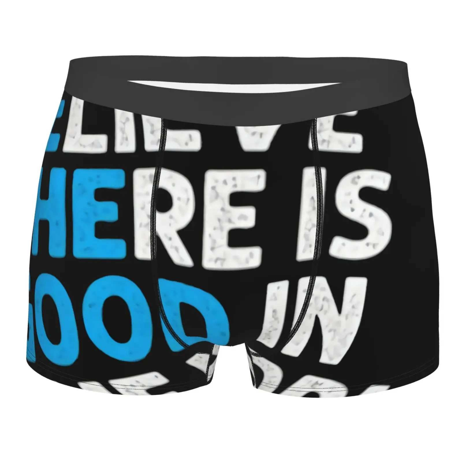 

Трусы-боксеры мужские/женские из полиэстера, с завышенной талией