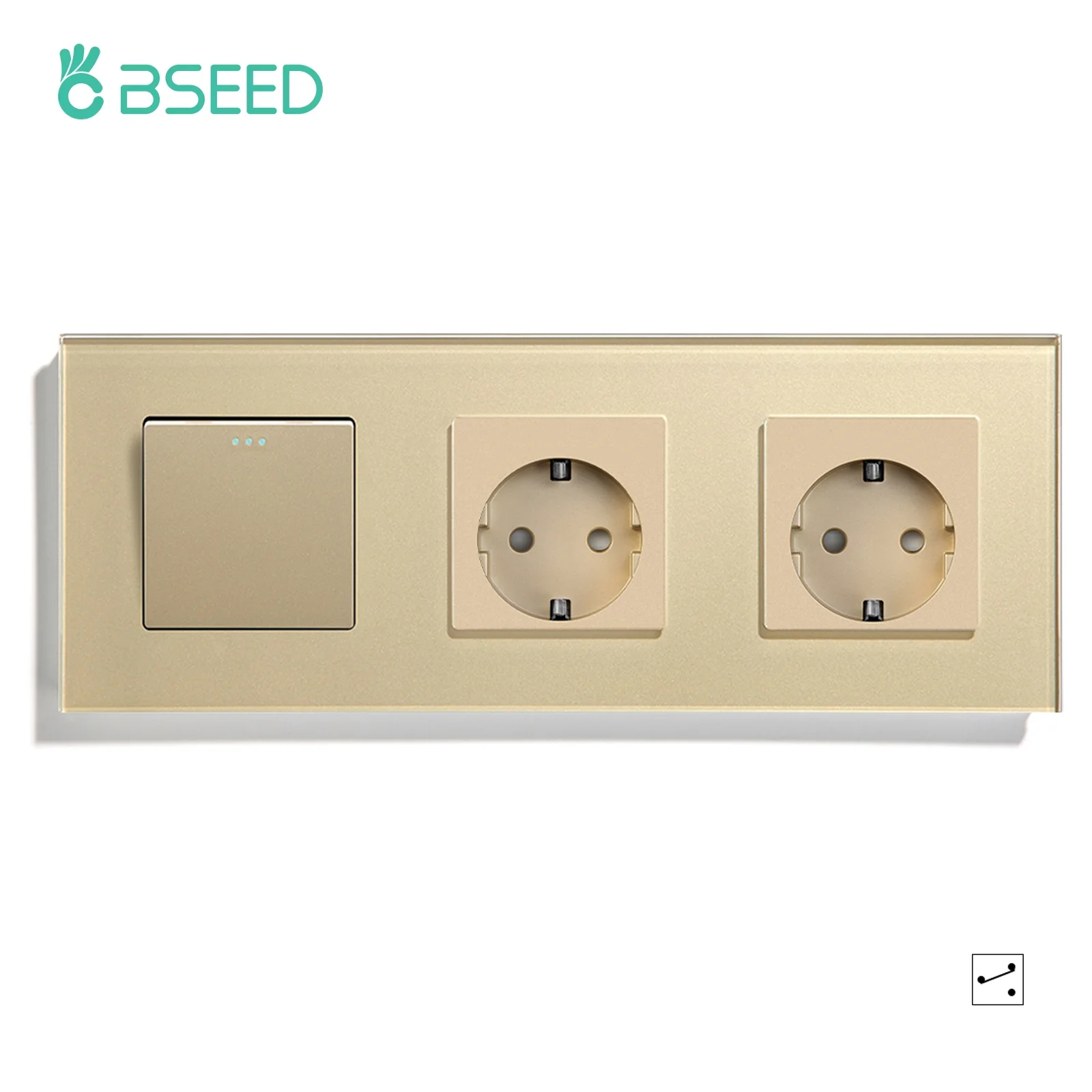 

Настенные выключатели BSEED 1/2/3 Gang с USB