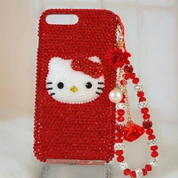applicable to iphone 11 12 13 pro max iphone 8 plus phone case 7 diamond hello kitty xr diamond studded by hand