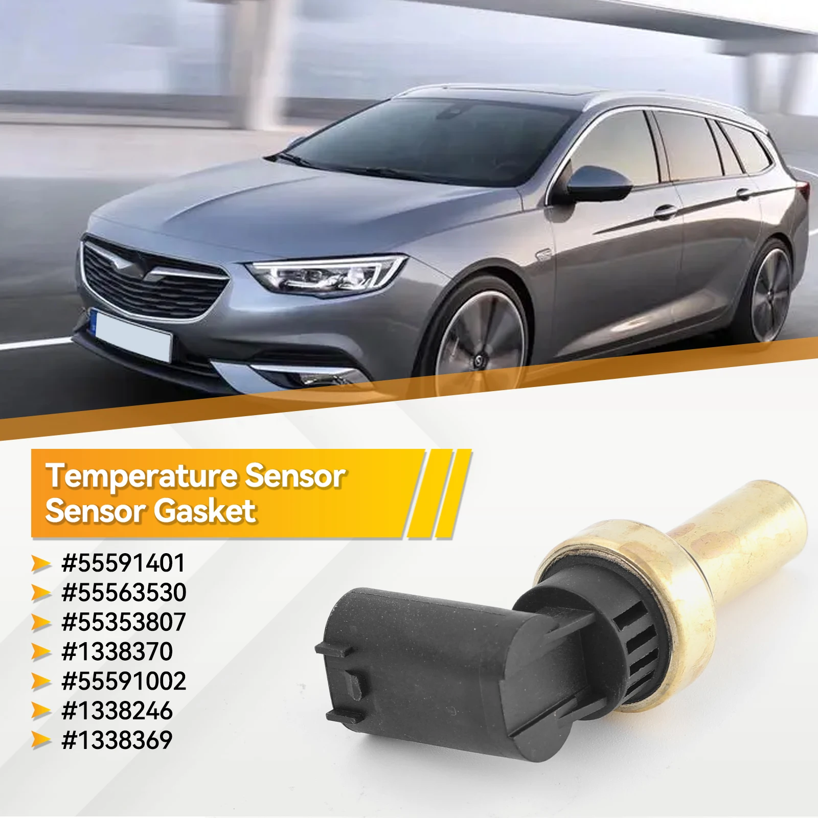 10 шт. датчик температуры охлаждающей жидкости двигателя для Chevrolet Cruze Vauxhall Opel Astra