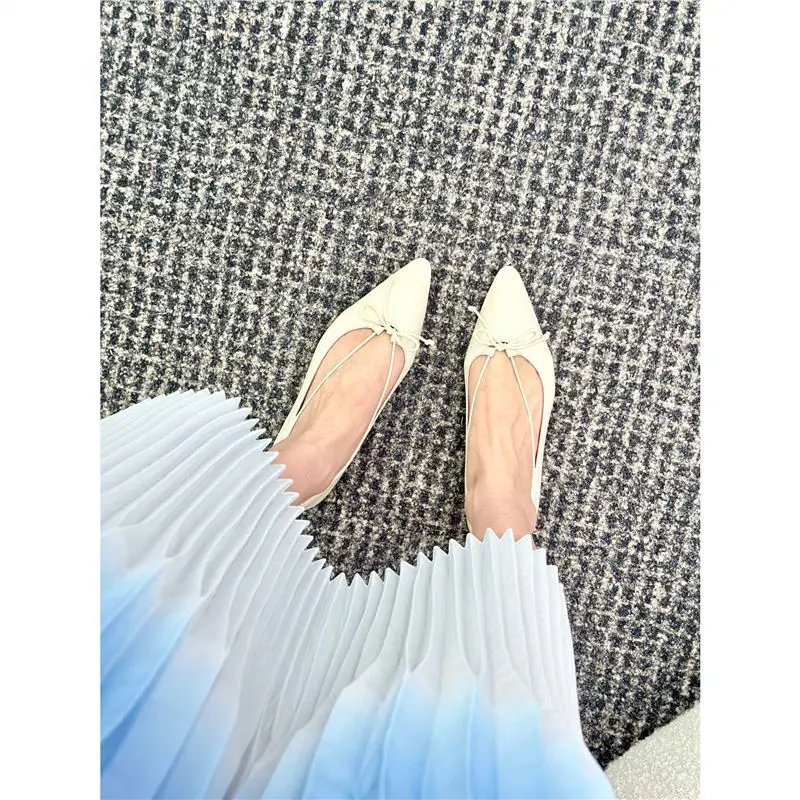 Роскошные Брендовые женские туфли R0W на плоской подошве мягкие и удобные модные