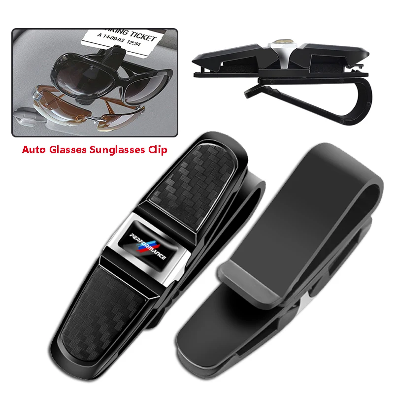Автомобильный солнцезащитный козырек зажим для хранения очков держатель
