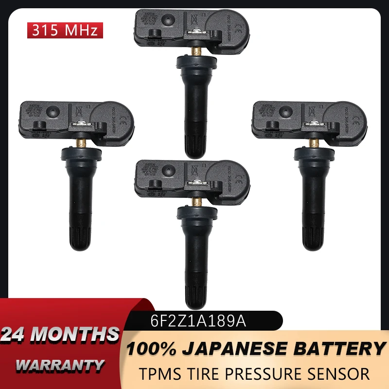 Датчик давления в шинах 6F2Z1A189A, датчик давления в шинах для FORD Explorer Focus Ranger Escape Crown Victoria, 315 МГц, 6F2Z-1A-189-A, 7L1Z-1A-189-A
