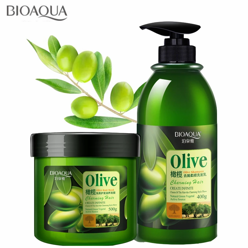 

2 шт./партия, маски для волос BIOAQUA, 500 г + 400 мл