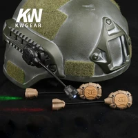 wadsn tactical helmet light tec mpls led helmet lights military airsoft survival safety flash light outdoor survival lamp