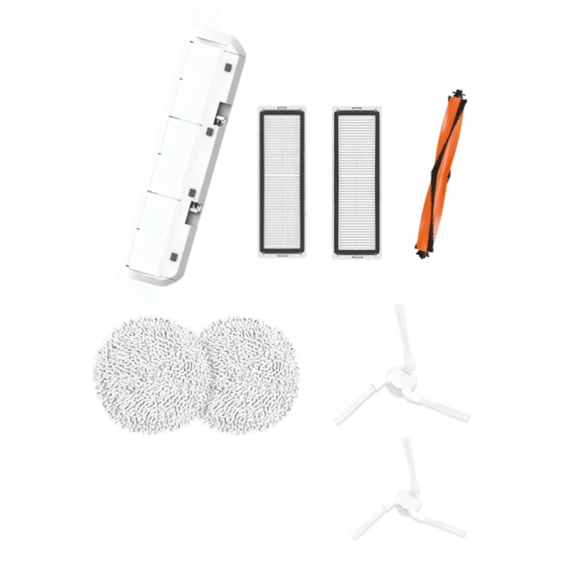 

For Xiaomi Mjia STYTJ06ZHM Vacuum Cleaner Accessories, Main Brush Side Brush, HEPA Filter, Mop Cloth Replacement