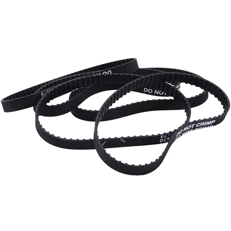 

10Pcs Synchronous Belt GT2 Timing Belt M1.5 X 70T X 9.5Mm Cj0618 SIEG C2 C3-CJ0618-029D