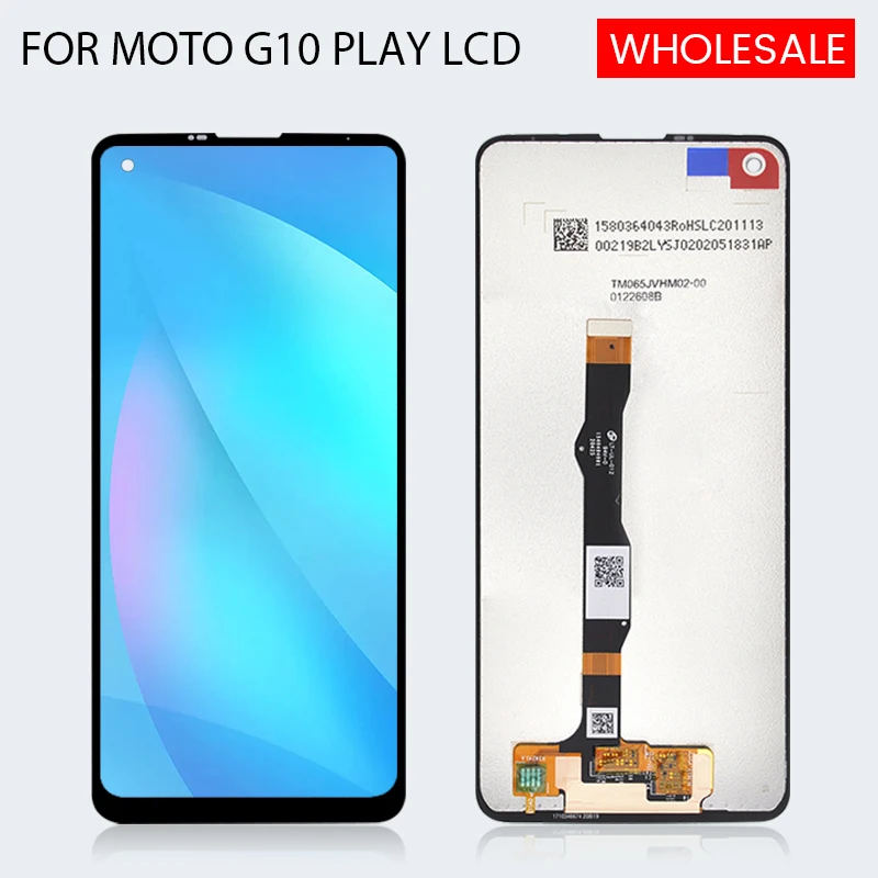 

6.6 Inch For Moto G Power 2021 Lcd Touch Screen Digiziter Assembly For Motorola G10 Play Display Replacement With Frame