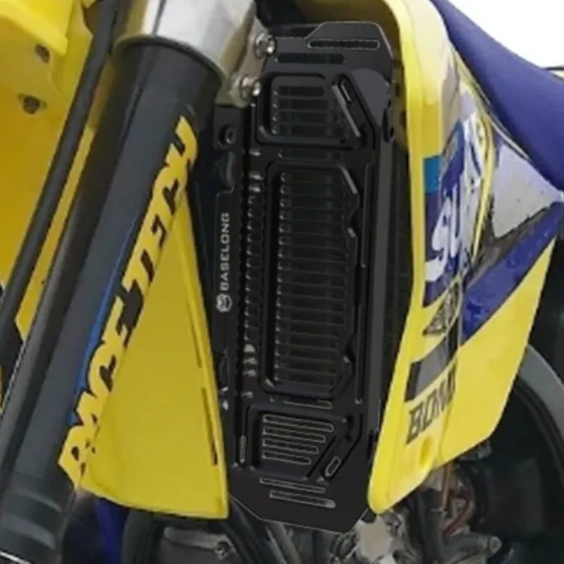 Защитная крышка радиатора для Suzuki DRZ400E DRZ400S DRZ400SM DRZ400 DRZ 400 E S SM RM250 RM125 RM 125 250 1996-2024