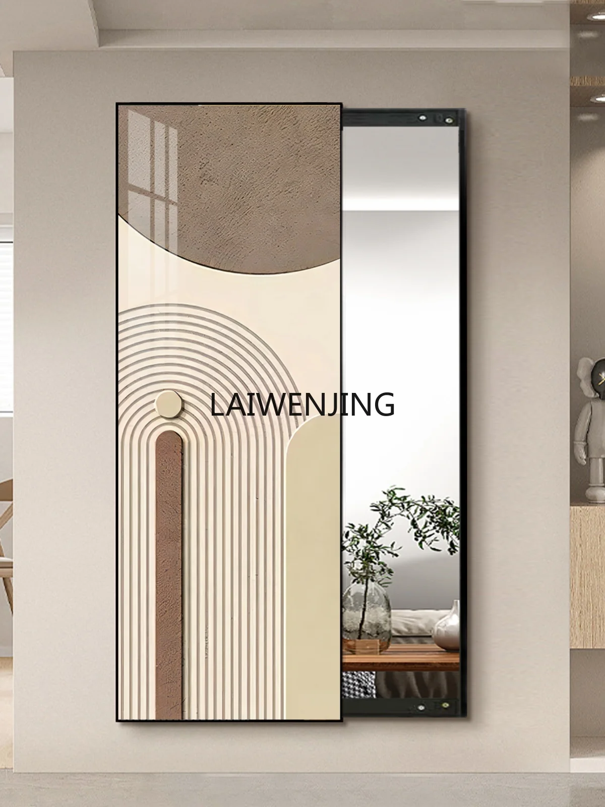 Скрытое зеркало SGF невидимое Полноразмерное Настенное подвесное полноразмерное