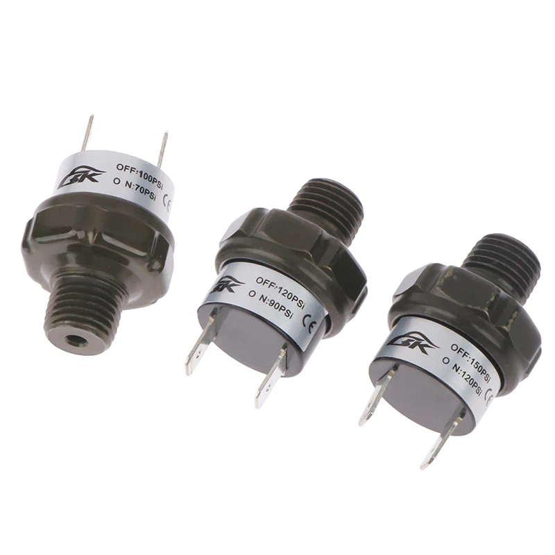 1 шт. сверхмощный 1/4 NPT воздушный компрессор регулирующий клапан 70-100PSI 90-120PSI 120-150PSI