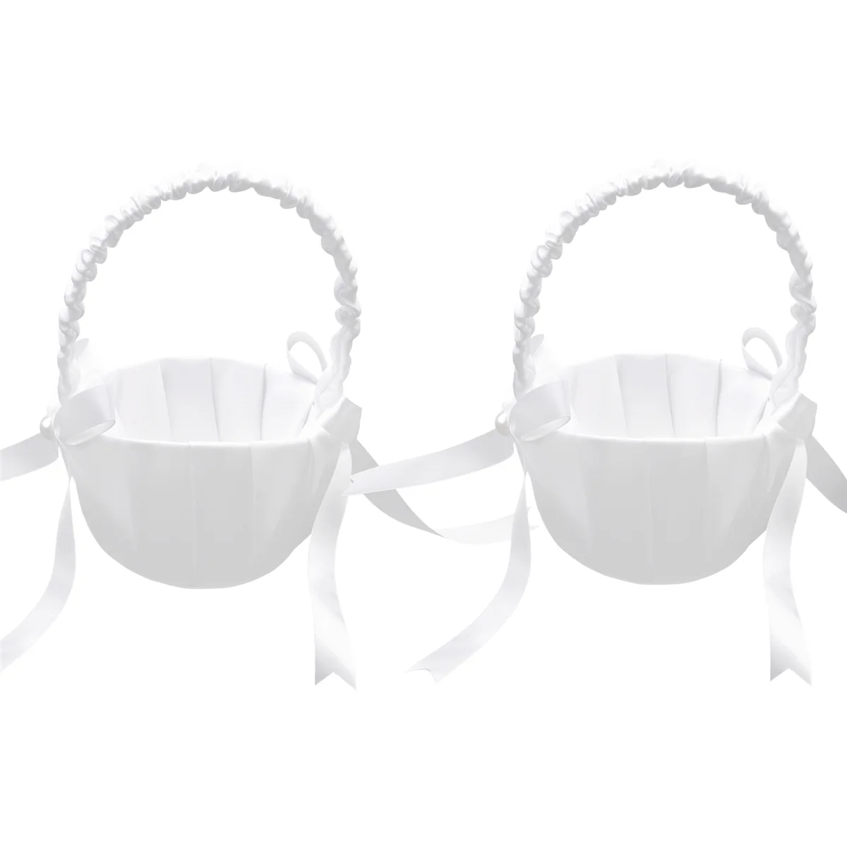 

2 шт./упаковка, атласная корзина для девочек