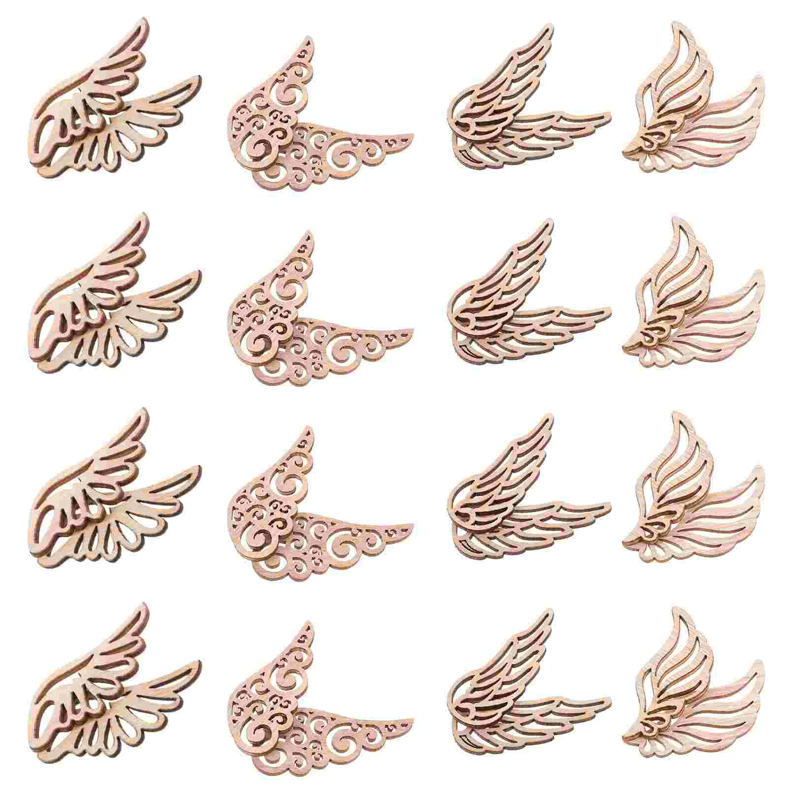 80 шт. декупажные поделки деревянные стружки аксессуары очаровательные