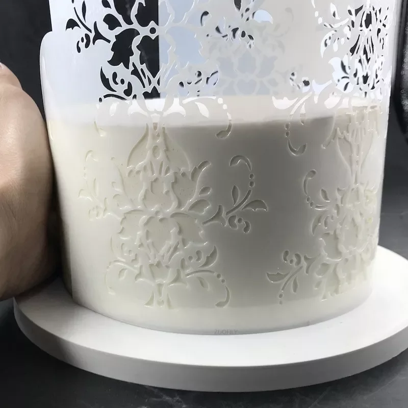 

2022 Pattern Style Cake Stamp Embossing Mold Wedding Cake Decoration Edge Template Baking Tool