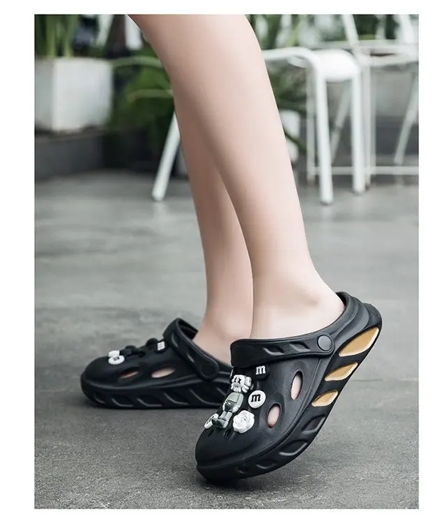 

Новинка 2023, летние женские сандалии с дырками, пляжная обувь для девочек, Классические сандалии из ЭВА для ухода за ребенком, женские Рабочие медицинские сандалии для больниц