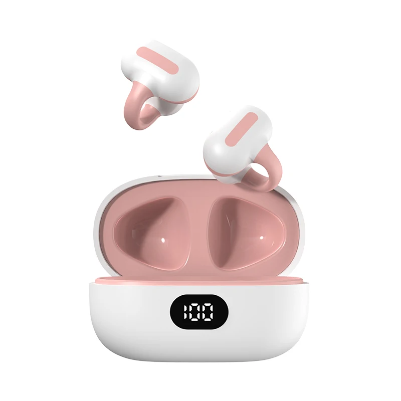 

Bone Conduction Headphones TWS Wireless Bluetooth 5.3 Noise Reduction Earphones Stereo Earbuds Waterproof Headset 2023 NEW