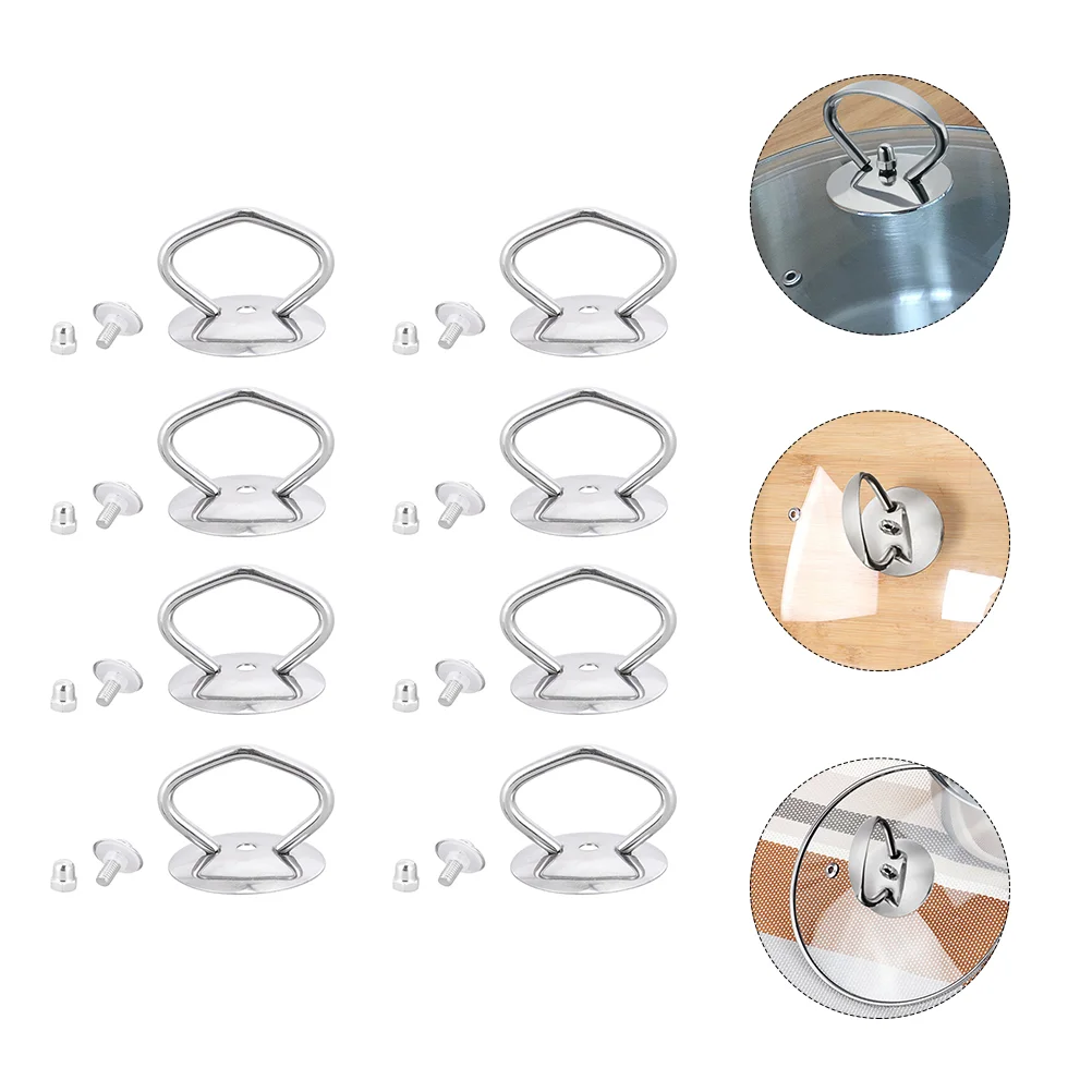 

Pot Lid Knob Handle Pan Cover Kitchen Replacement Metal Accessory Grip Cookware Knobs Sturdy Nonpractical Frying Utensil