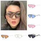 Солнцезащитные очки женские, прямоугольные, UV400, в стиле ретро