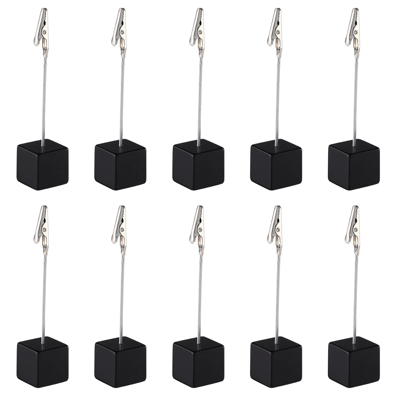 

10 Pcs Table Number Stands Photo Holder Clip Stand Photo Clip Desktop Stand Paper Clip Sticky Note Picture Holder Stand
