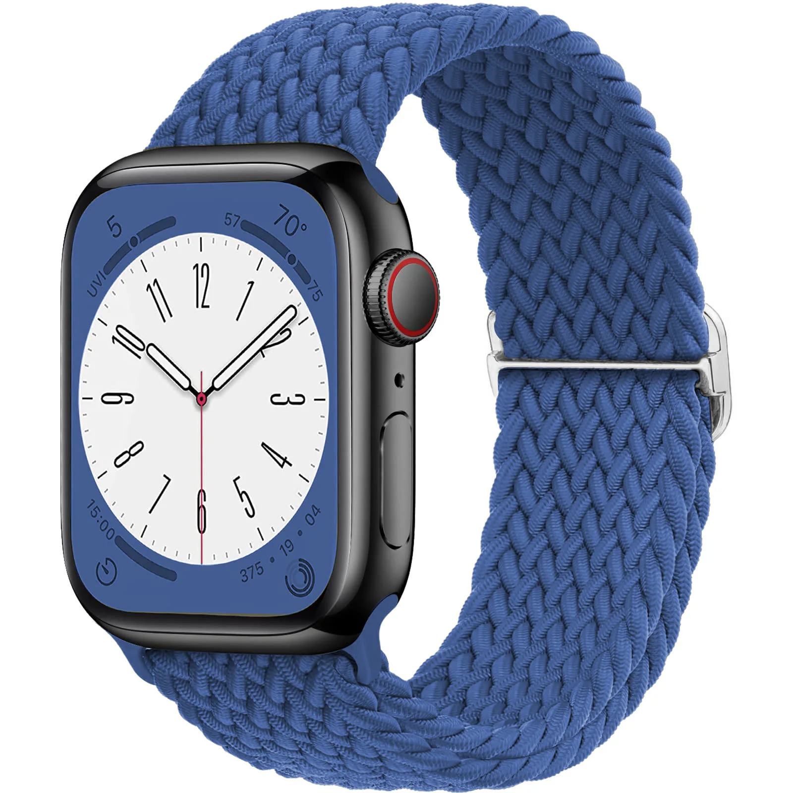 Плетеный ремешок для Apple Watch Band размер 41 - 49 мм цвет в ассортименте