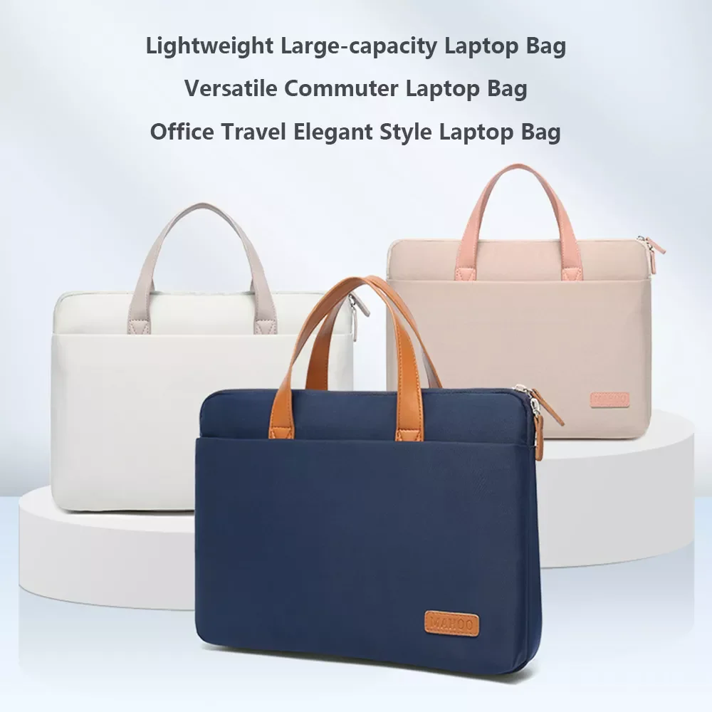 

Portable Laptop Bag Sleeve 13.3 14 15.6 Inch Women Men Bag For Macbook Air Pro 13 Xiaomi Huawei Notebook Waterproof Laptop Case