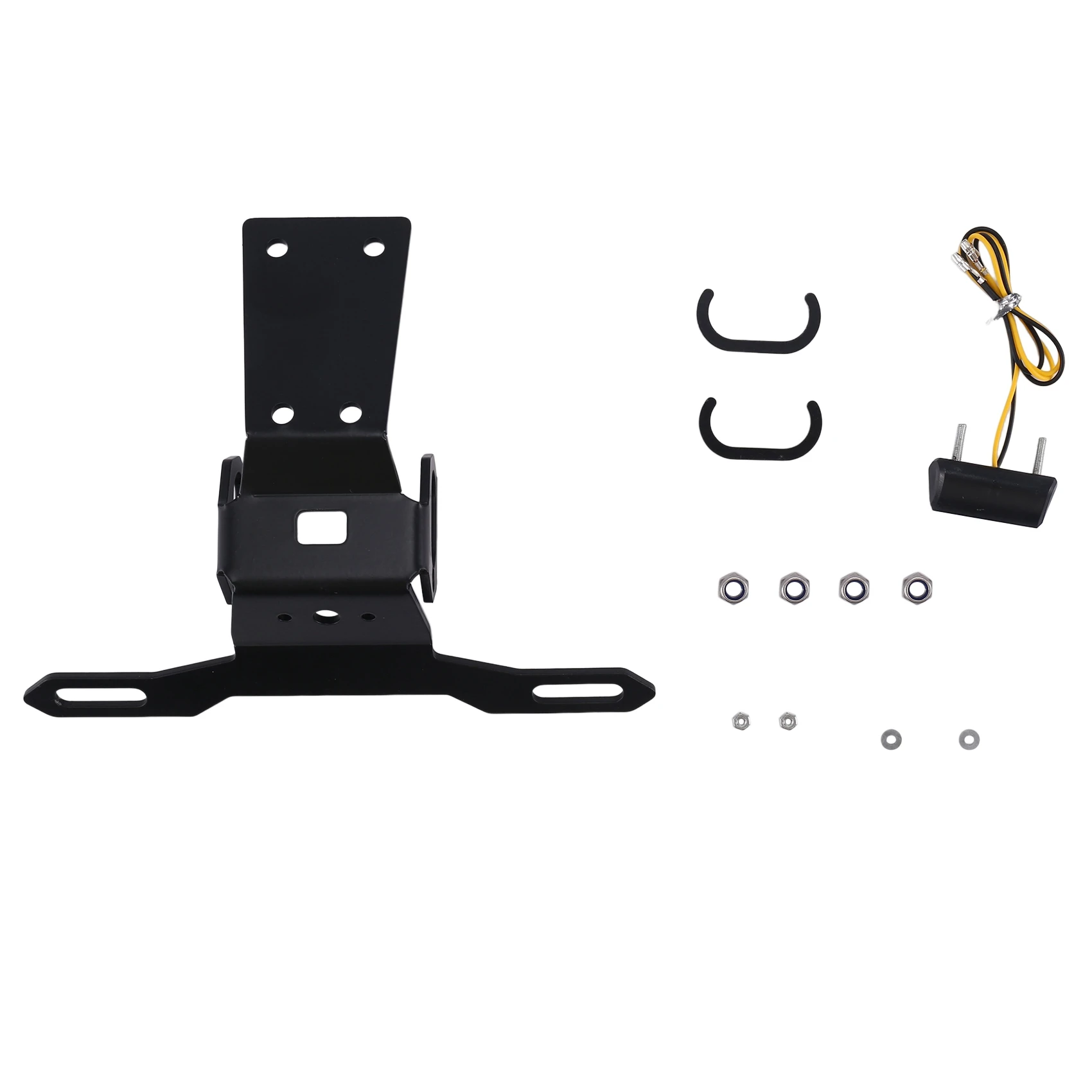 Заднее крыло мотоцикла опрятный держатель номерного знака светодиодная рамка