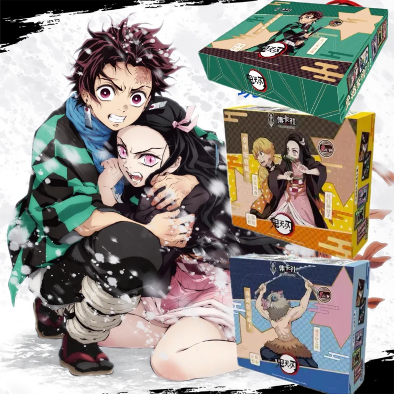 

Карточка с изображением героев аниме, книга с древесным углем для детей