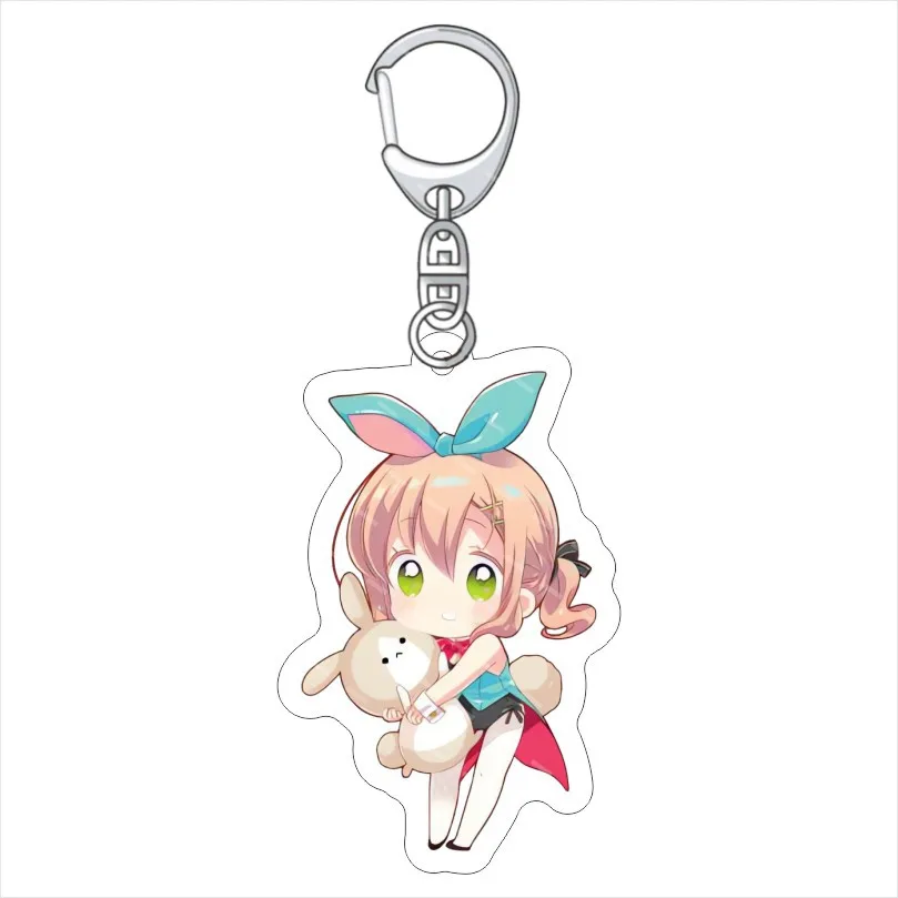 Милый мультфильм медленный старт аниме фигурки Ichinose Hana Sengoku Kamuri акриловые брелки