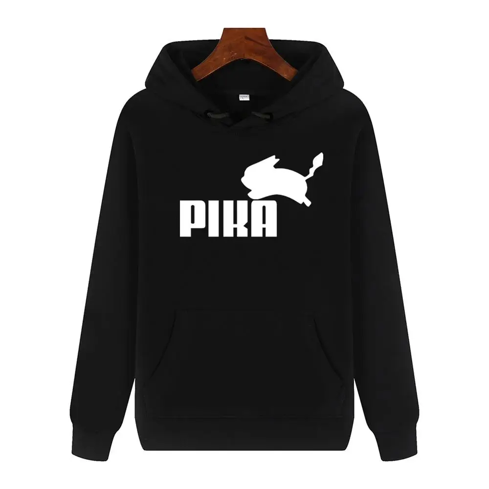 

2023Hoodie Anime Pika Men Hoodies PikachuBoy Sweatshirts Cotton Boy Hoodies Sweatshirts Male HoodiesAutumn/Winter Lovely Cartoon