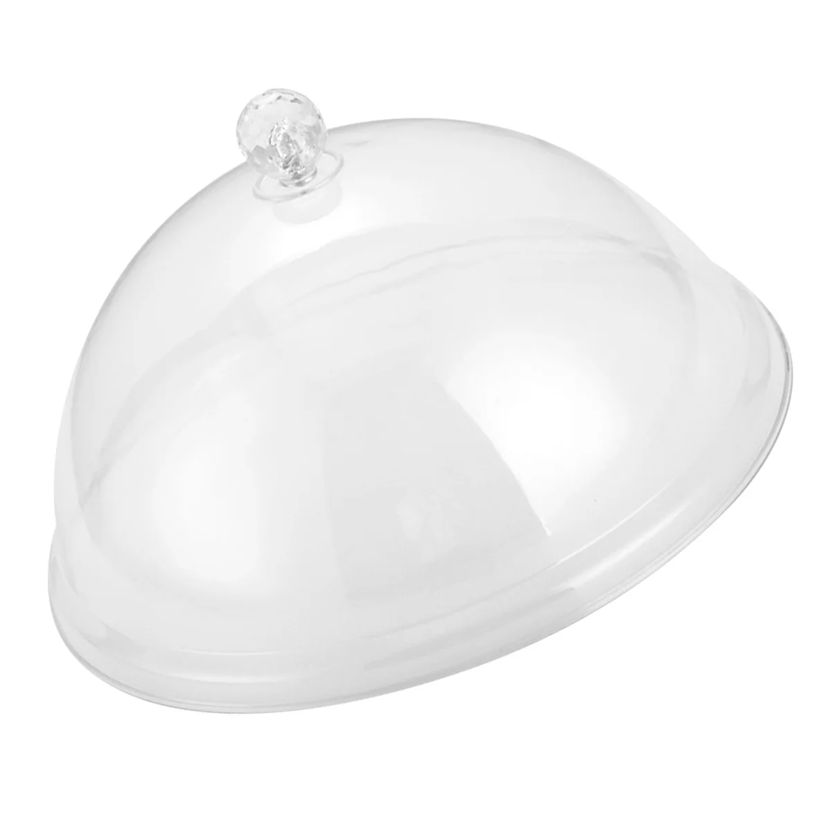 

Transparent Food Cover Round Food Dust Cover Meal Dish Fresh-keeping Lid