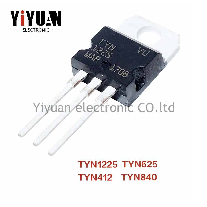 

10PCS NEW TYN1225 TYN625 TYN412 TYN840 TO-220 Unidirectional thyristor triode