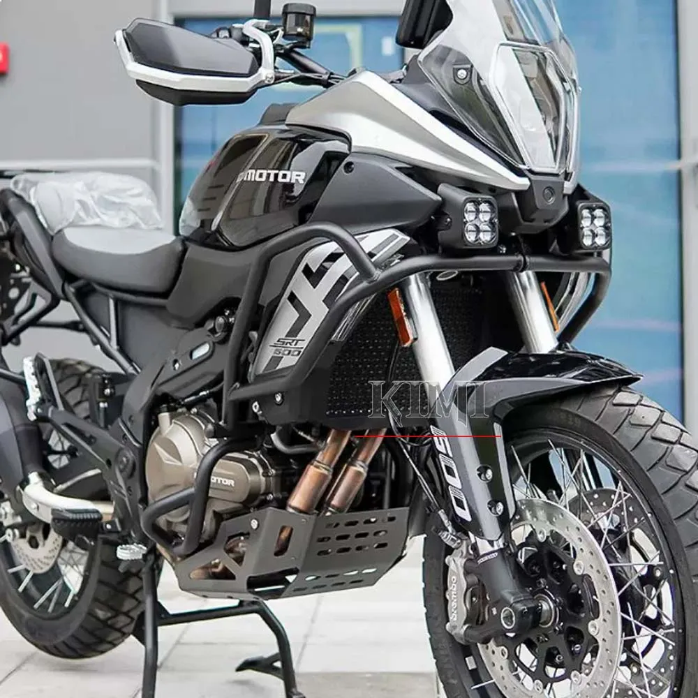 Фото Для мотоцикла QJMOTOR SRT600: Верхние и нижние защитные дуги (бамперы) для кузова, противоударные дуги, аксессуары для тюнинга. №2