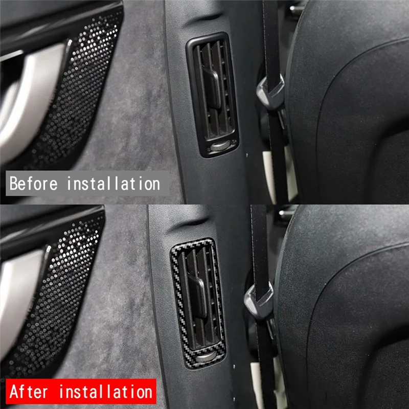 Автомобильная рамка из углеродного волокна для вентиляционного отверстия