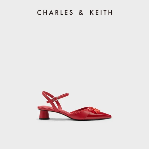 CHARLES&KEITH King of Glory Collaboration Series Gongsun Departure Maple Leaf Shoes CK1-60920346