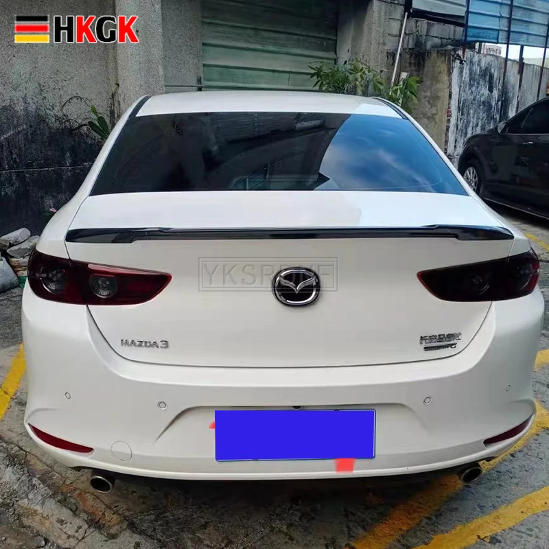 

Задний спойлер из АБС-пластика для Mazda 3 Axela sedan 2019 2020 2021