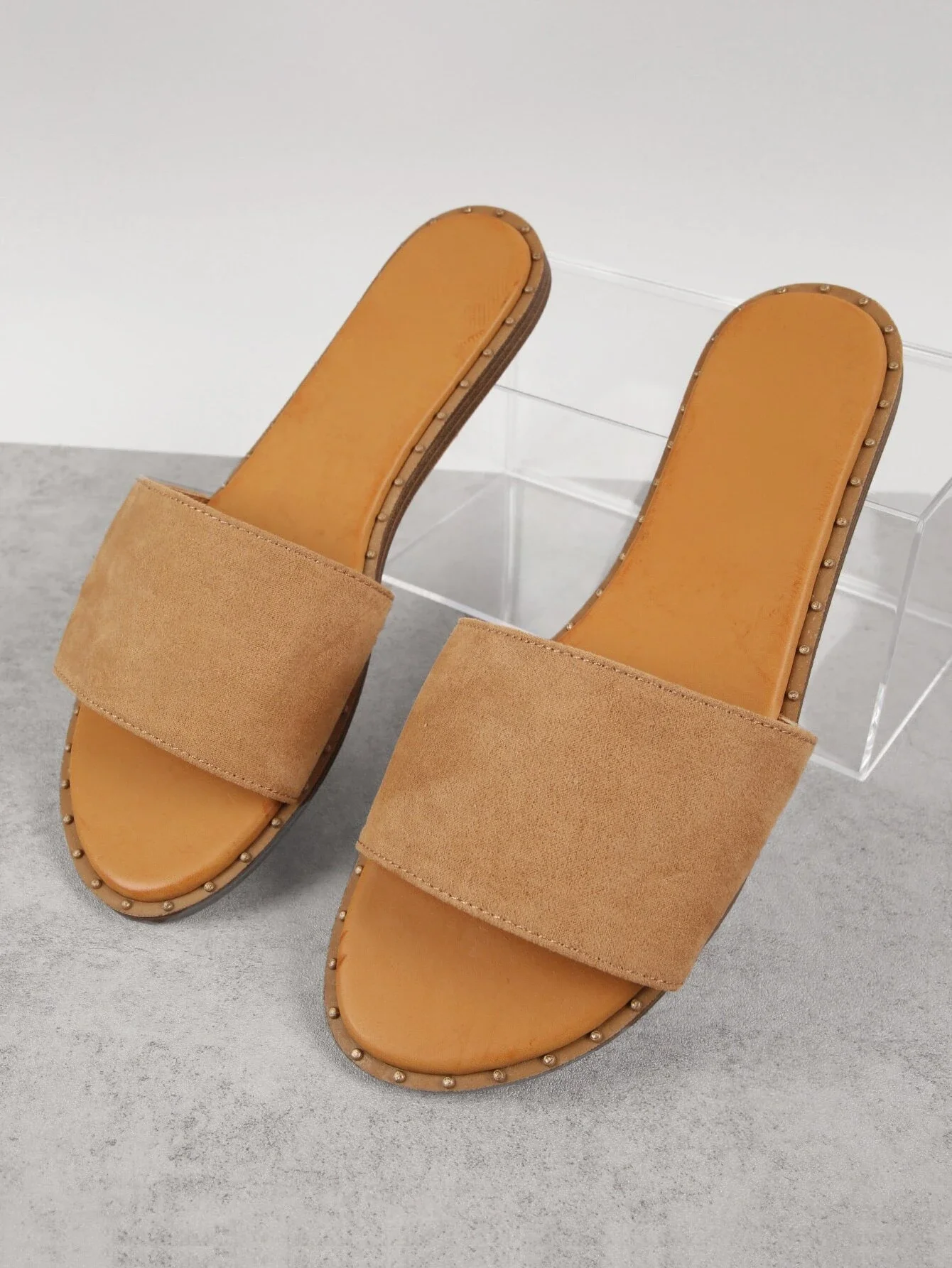 

Extra Padded Footbed Easy Slip on Slider Sandals
